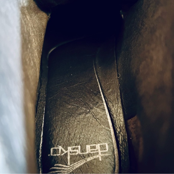 Dansko Gray Cadee Lace Up Chukka Ankle Booties Boots, size 40 9.5 10 - Picture 5 of 12